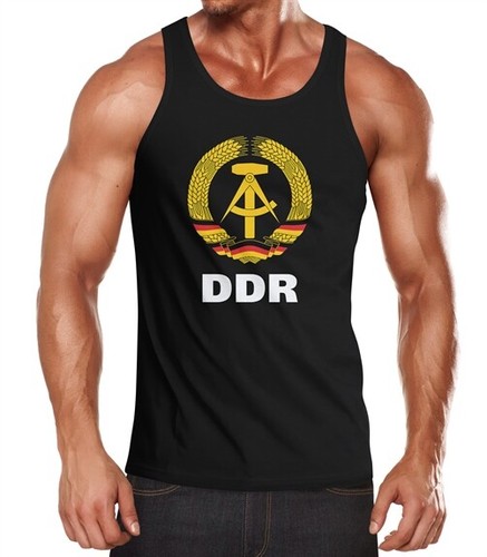 Herren tanktop ddr fan - herren,