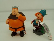 Wickie springend und die starken Männer 43162 43161 FAXE Bullyland Bully  Figur