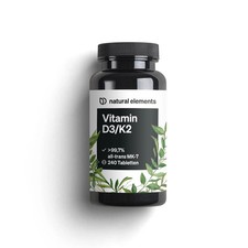 Vitamin D3/K2 - 2000 I.E. Tabletten - 240  Tabletten_für 12 Monate