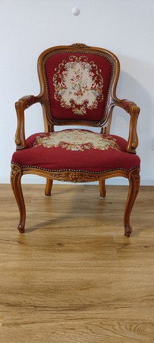 Vintage barock sessel - vintage,
