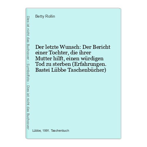 Der letzte wunsch - der, wunsch: