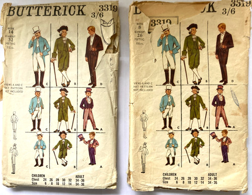 Kostümmuster jungen vintage - 2,
