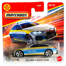 Matchbox 2023 BMW i4 Polizei