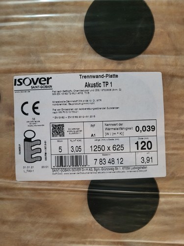 Isover trennwandplatten - ,