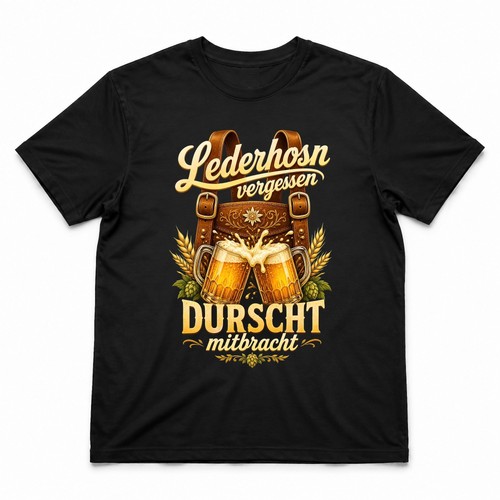 Lederhosn vergessen durscht - lederhosn,