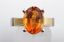 Citrin Ring 900er Palladium