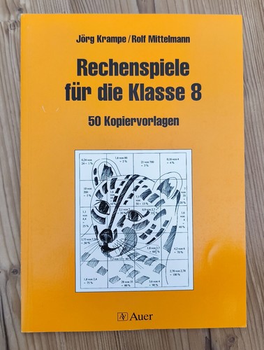 Rechenspiele für die - , klasse