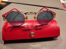 Rot PALOMA PICASSO Sonnenbrille by Metzler Germany 8601 300 4 Sunglasses + Case 
