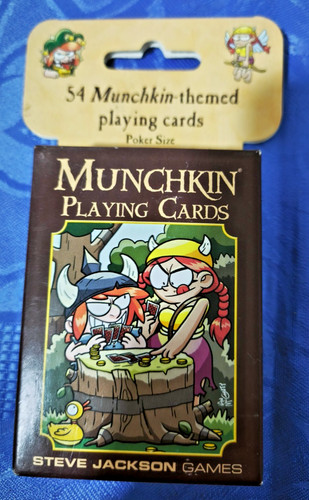 Munchkin playing cards poker - munchkin,