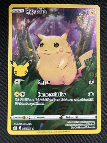 Pokémon tcg pikachu 005 - tcg, 005/025