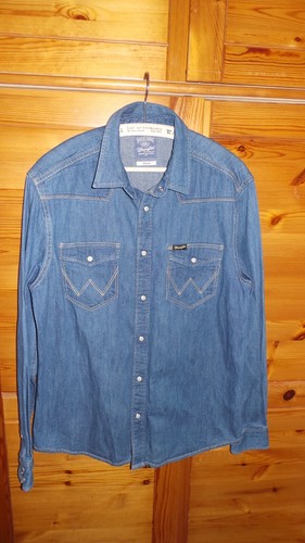 Wrangler herrenhemd jeanshemd - wrangler,