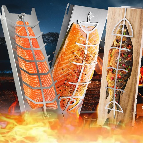 2er flammlachsbrett - 1/2er,
