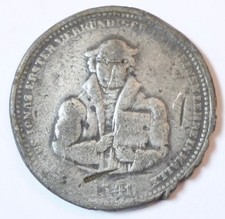 HALLE (Saale), 1841, 300 Jahre evangelisches Bekenntnis 1541, Luther/Schrift, ge