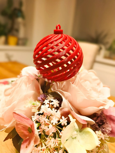 Spirale christbaumkugel - spirale,