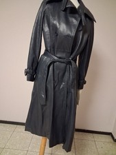 Ledermantel dunklelblau Mantel