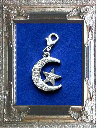 Charm anhänger mond stern - anhÄnger,