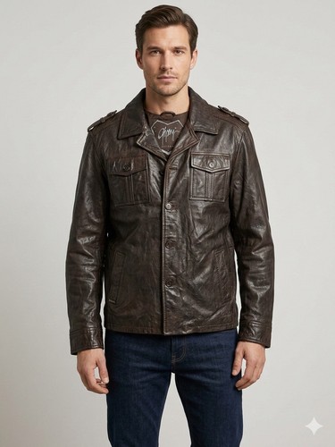 Gipsy herren lederjacke - herren,