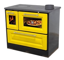 Kaminofen mit backfach - mit,