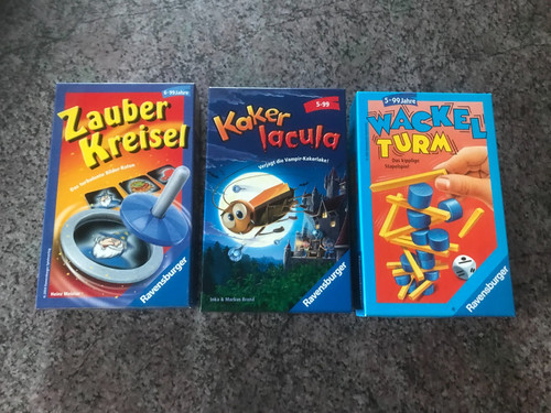 3xravensburger mitbringspiele - 3xravensburger,