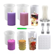 Silikon Kerzenform Set 3D DIY