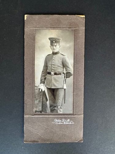 Kabinett foto soldat - soldat, uniform
