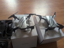 2× DEERC D20 Mini Drohne mit Kamera & Fernbedienung – flugfähig