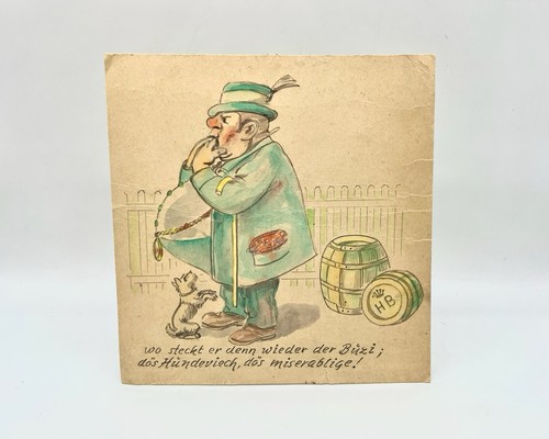 Original gezeichnete vintage - original,