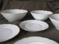 3x Schüssel, 3x Kuchenteller