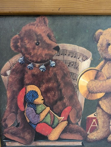 Teddybär großes sammlerbild - teddybär,