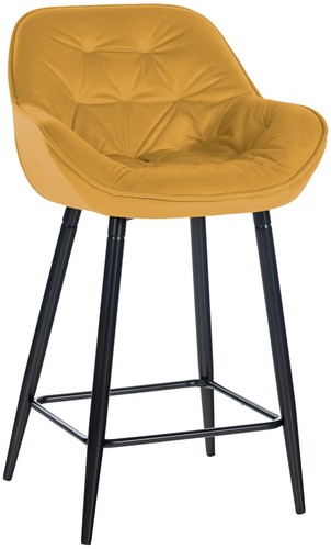 Barhocker gibson samt - barhocker,