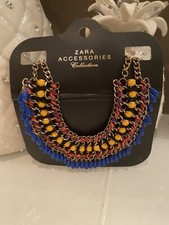 Zara Kette Statement Ethno Neu