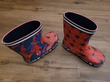 Gummistiefel 27 Spiderman Spidey blau rot