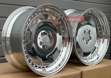 ✅AERO 3 Style Felgen POLIERT 19 ZOLL (8,5/10) für E500 W126 R129 W140 AMG