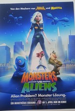 Filmplakat MONSTERS VS. ALIENS