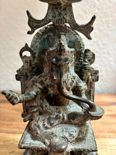 Ganesha figur bronze - figur,