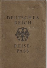 Reisepass Deutsches Reich Frau