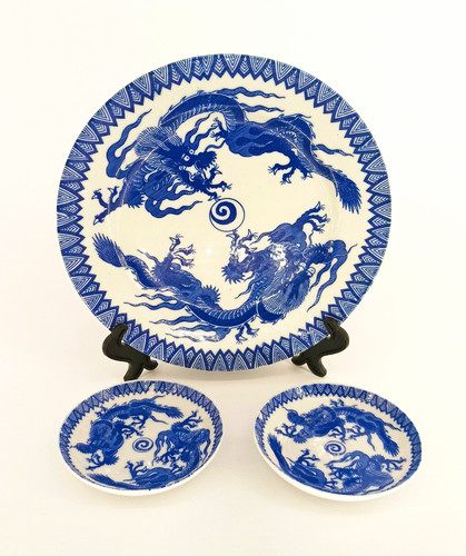 Vintage japanese blue and - vintage,