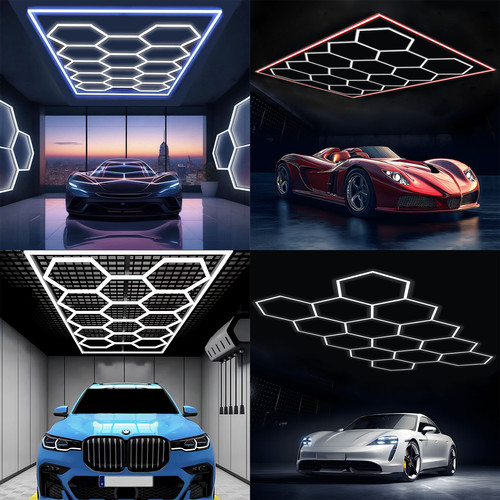 14er set led hexagon - led,