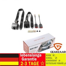 2x 3 Punkt Sicherheitsgurt