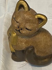 THUN BOZEN KERAMIK KATZE BRAUN