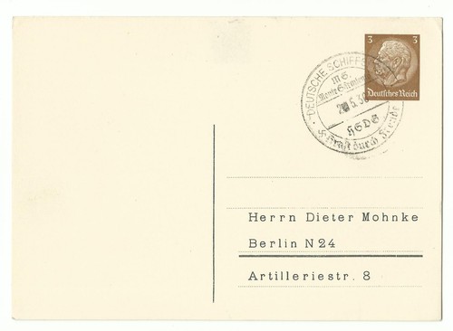 Deutsche schiffspost f - d,