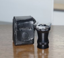 Asahi Pentax Sucherlupe mit Scharnier, Okular, mit Pentax-Etui