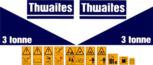 Thwaites tonne dumper - thwaites, 3