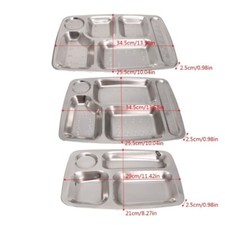 Edelstahl kinder snack tablett - edelstahl,