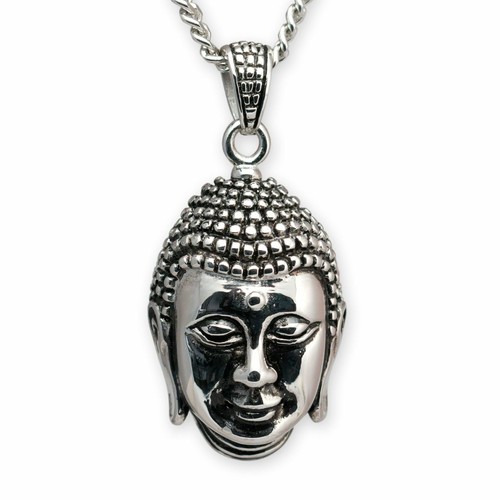 Buddha anhänger edelstahl - buddha,
