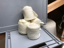 Bandagen creme champanger Woll-Gemisch Warmblut