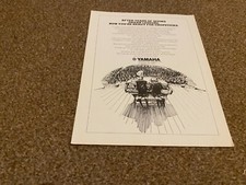 JBF40 WERBUNG 11X8 YAMAHA NATIONAL ELECTONE ORGEL POPS COMPETITION