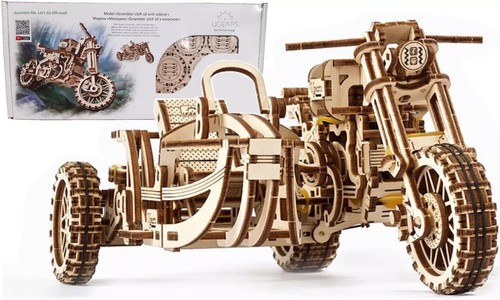 Ugears motorrad scrambler - ugears,