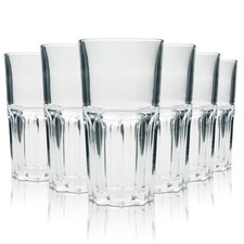 6x Captain Morgan Rum Glas Longdrink Captain Cola 310ml Cocktail Gläser Gastro