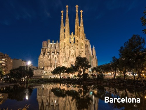 Kühlschrankmagnet barcelona - kühlschrankmagnet,